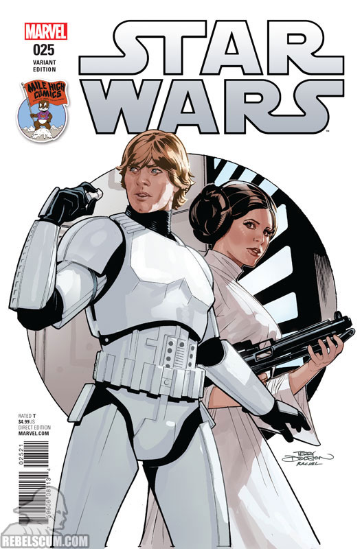Star Wars 25 (Terry Dodson Mile High Comics variant)
