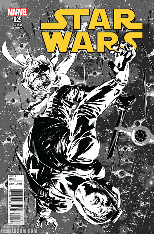 Star Wars 25 (Mike Deodato sketch variant)
