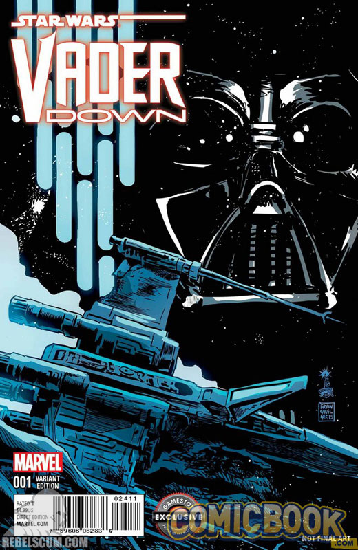 Vader Down 1 (Francesco Francavilla GameStop Store variant)