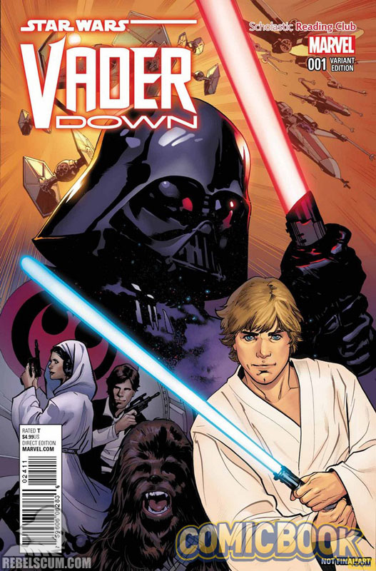 Vader Down 1 (Emma Luppacchino Scholastic Reading Club variant)