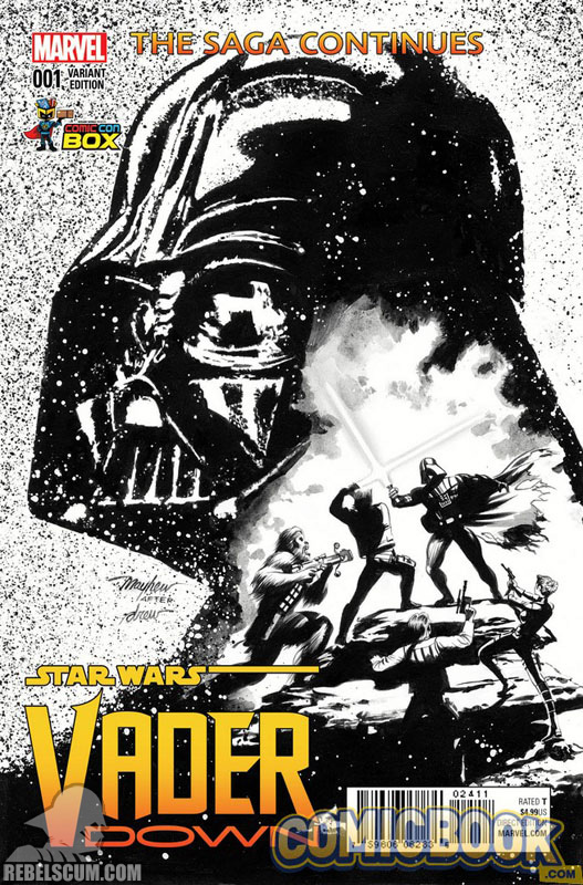 Vader Down 1 (Mike Mayhew Wizard World Comic Con Box Black & White variant)