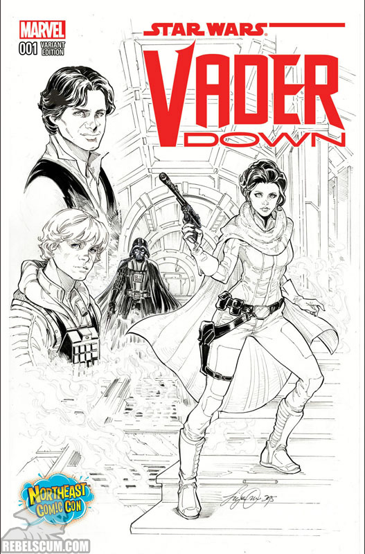 Vader Down 1 (Siya Oum Northeast Comic Con sketch variant)