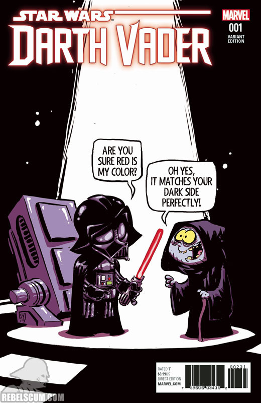 Darth Vader: Dark Lord of the Sith 1 (Skottie Young variant)