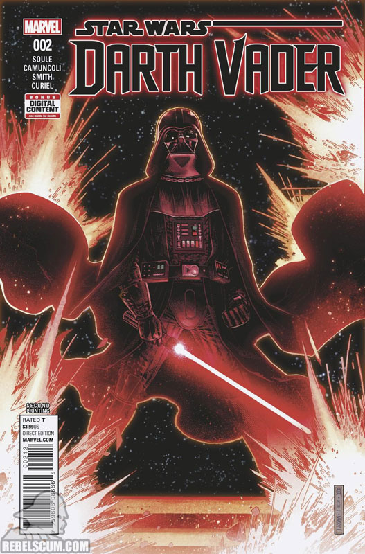 Darth Vader: Dark Lord of the Sith 2 (2nd printing - August 2017)