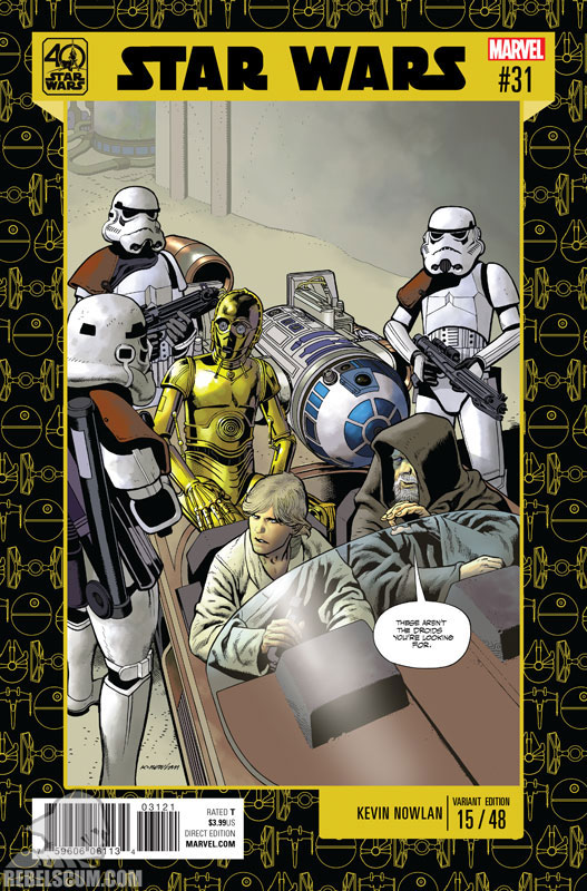 Star Wars 31 (Kevin Nowlan 40th Anniversary variant)