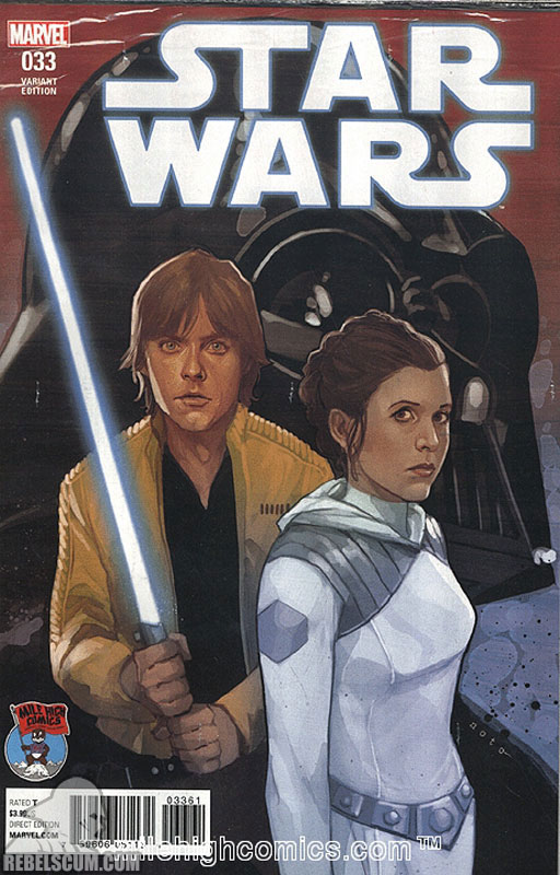 Star Wars 33 (Phil Noto Mile High Comics variant)