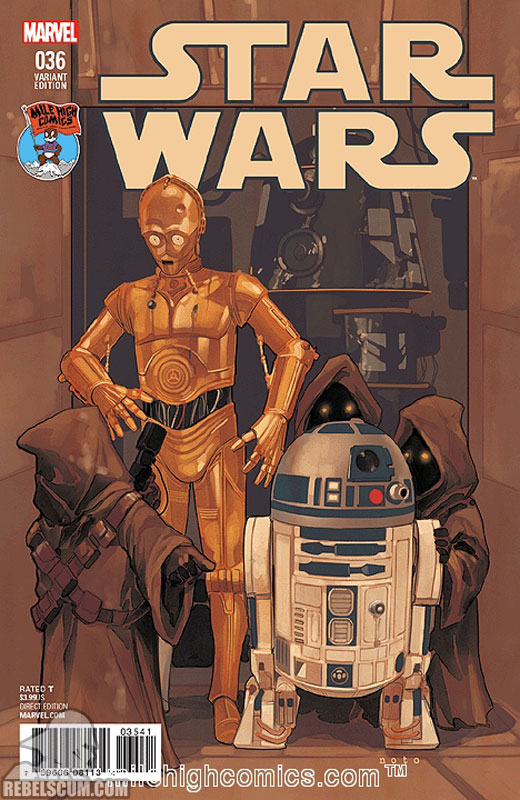 Star Wars 36 (Phil Noto Mile High Comics variant)