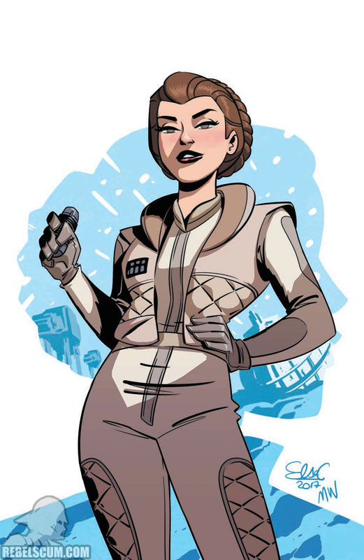 Forces of Destiny - Leia (Elsa Charretier Convention variant)