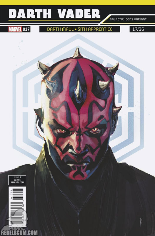 Darth Vader: Dark Lord of the Sith 17 (Rod Reis Galactic Icon variant)