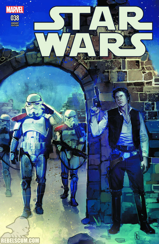 Star Wars 38 (Rod Reis Jesse James Comics variant)