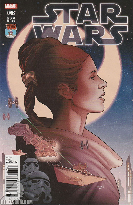 Star Wars 46 (Paul Renaud Mile High Comics variant)