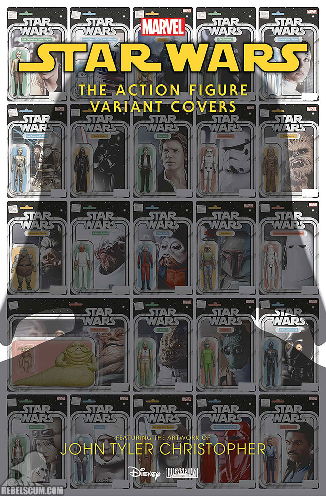 Star Wars Action Figure Variant Covers 1