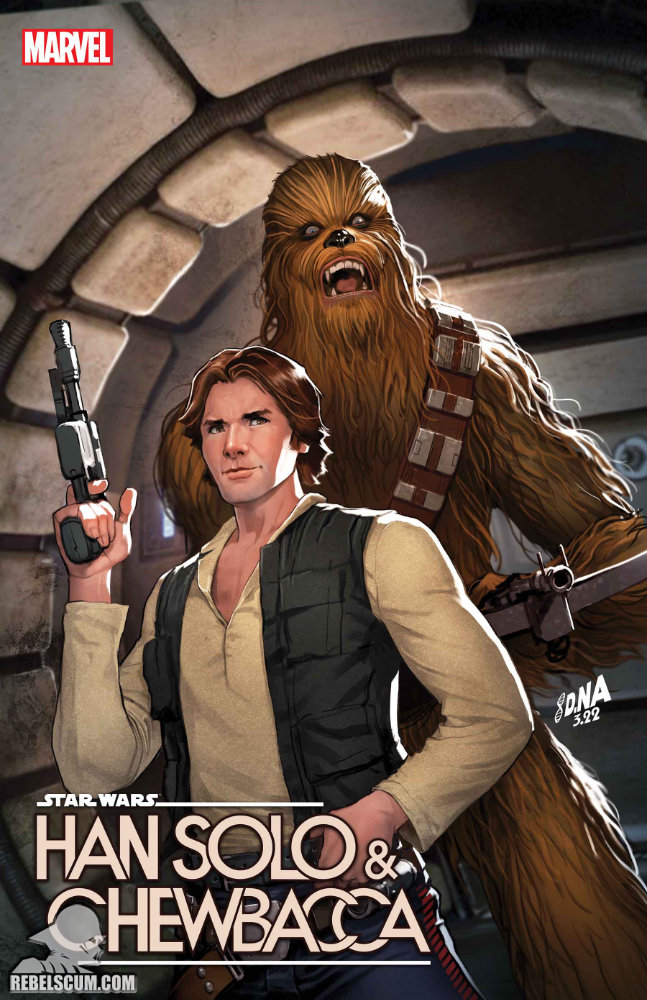 Han Solo %26 Chewbacca 6 (David Nakayama variant)