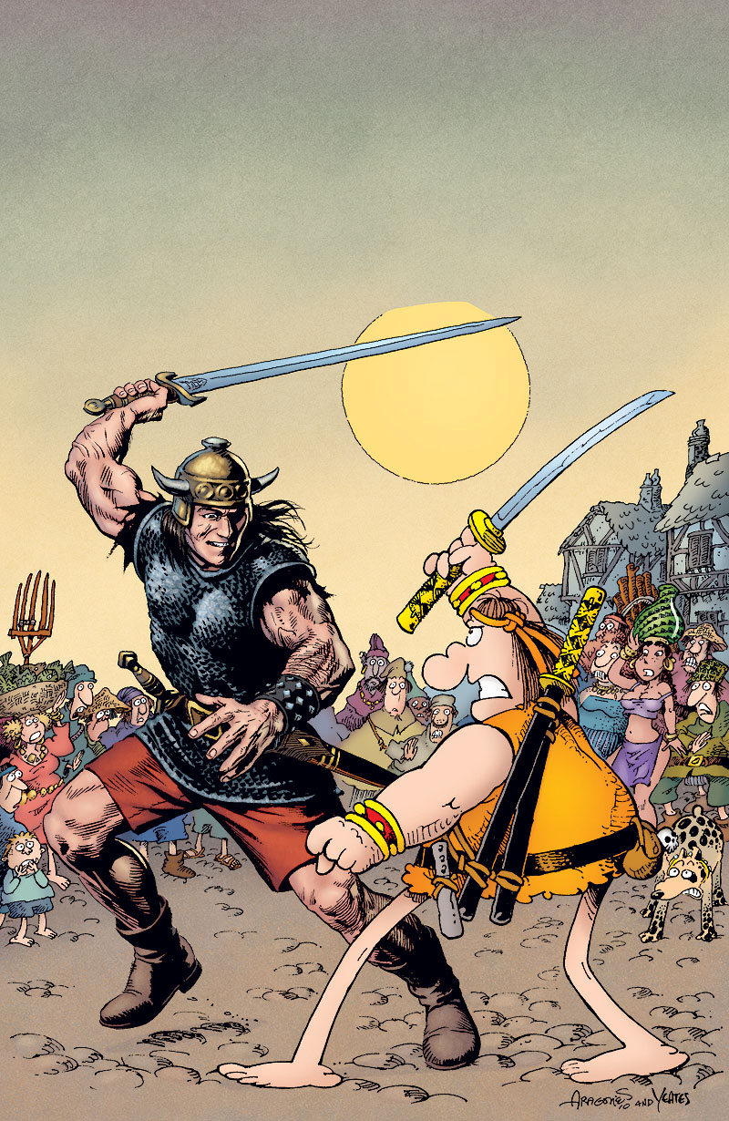 GROO VS. CONAN 1