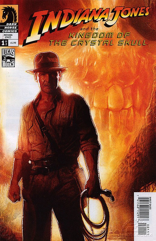 Indiana Jones and the Kingdom of the Crystal Skull #1 (alternate cover)