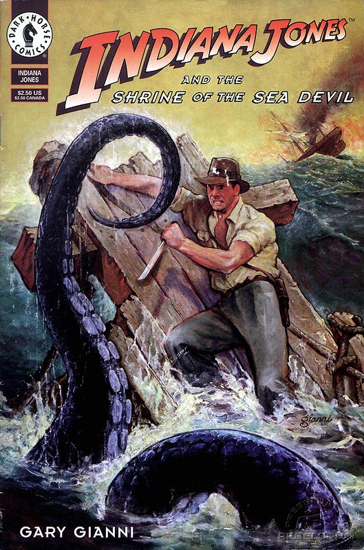 Indiana Jones and the Shrine of the Sea Devil #1