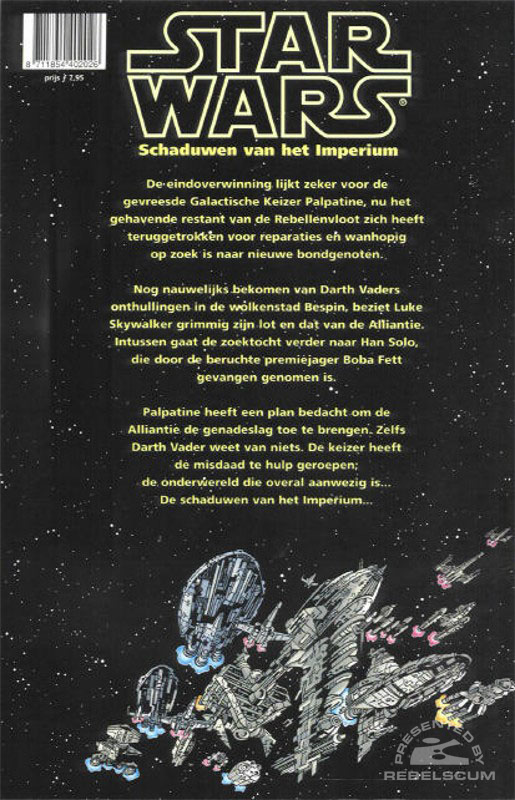 Schaduwen van het Imperium (Back Cover)