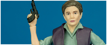 #52 General Leia Organa - The Black Series 6-inch action figure from Hasbro