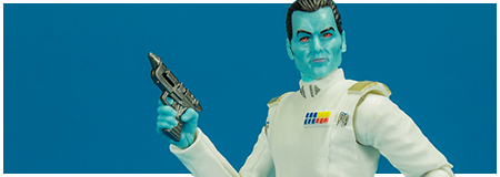 Grand Admiral Thrawn 2017 San Diego Comic-Con Exclusive The Black Series 6-Inch Action Figure from Hasbro