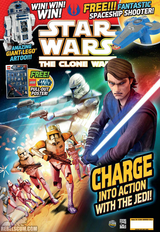 The Clone Wars Comic, Vol 6 #34 Summer 2012