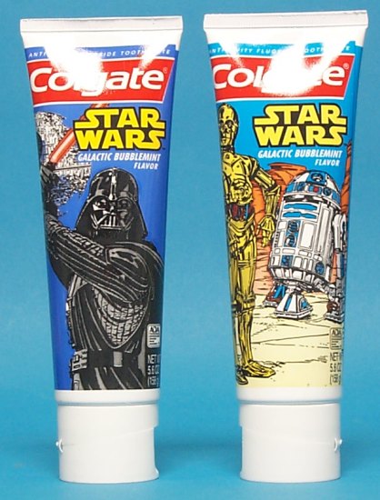 colgate star wars toothpaste