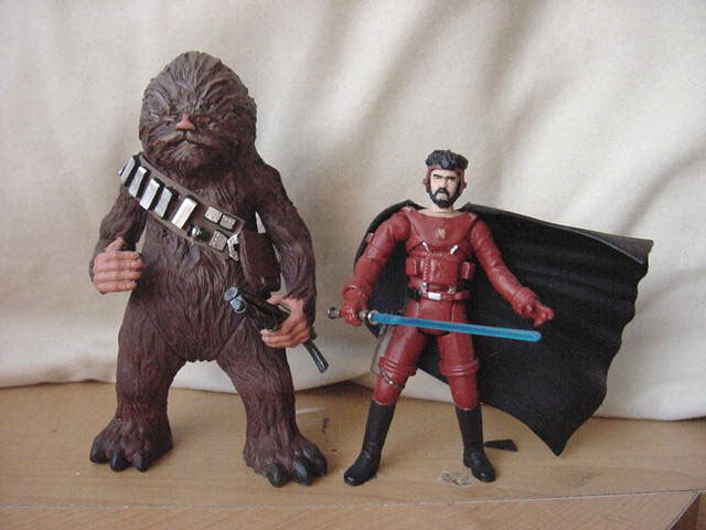 Brad Fyfe's Custom Conceptual Design Chewbacca and Han Solo