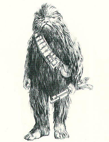 Brad Fyfe's Custom Conceptual Design Chewbacca Reference