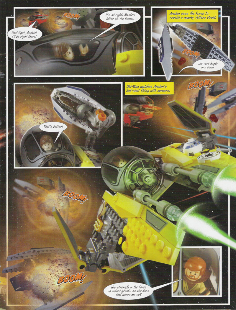 LEGO Magazine: Mission of the Jedi page 2