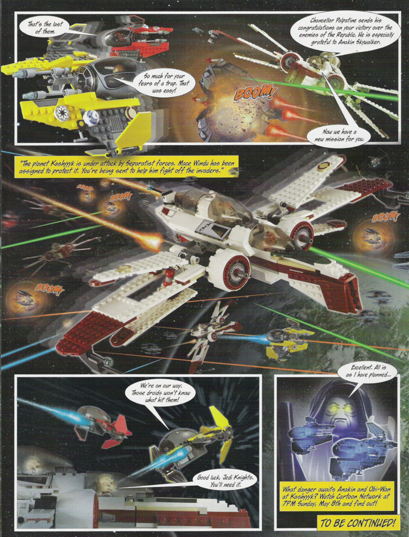 LEGO Magazine: Mission of the Jedi page 3