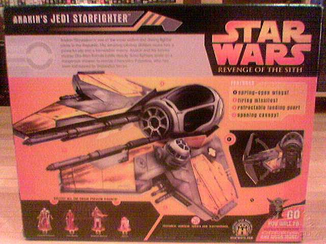 Anakin Skywalker's Jedi Starfighter Sneak Preview Vehicle