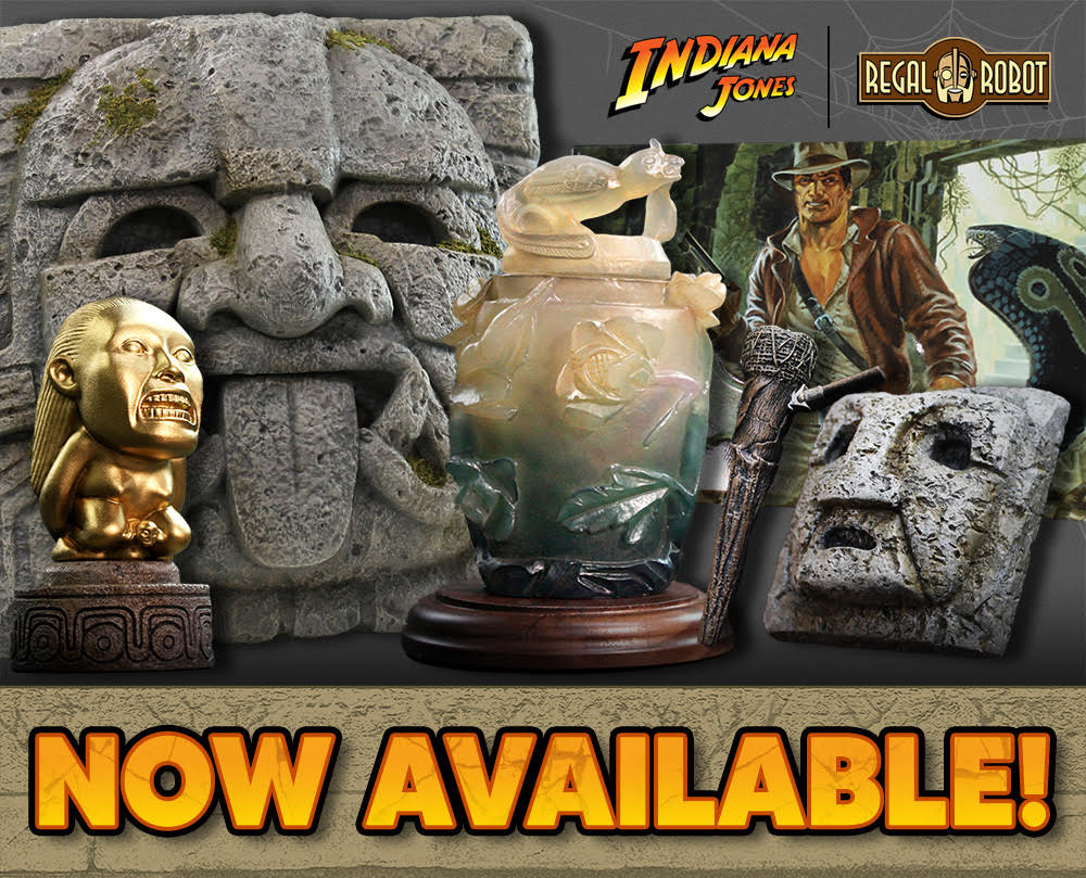 Indiana Jones Golden Fertility Idol 1:1 Gold-plated WITH EYES 
