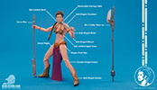 The Black Series 6-Inch Princess Leia Slave Outfit