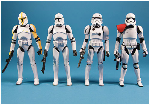 Stormtrooper Collection 6-Inch Amazon Exclusive 4-Pack from Hasbro