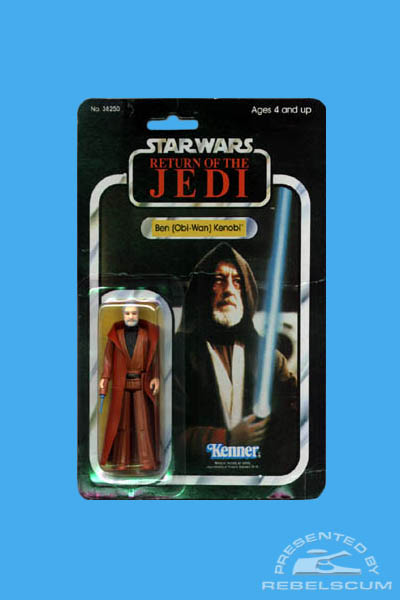 Kenner 65 Back Return Of The Jedi Carded Figure with Replacement Image