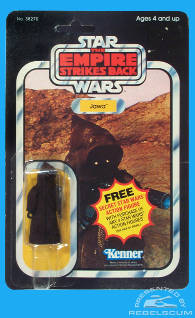 Kenner The Empire Strikes Back 21 Back Carded Figure