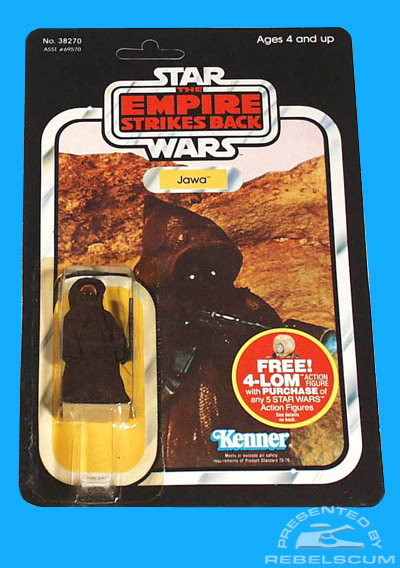 The Empire Strikes Back 47 Back Carded Figure