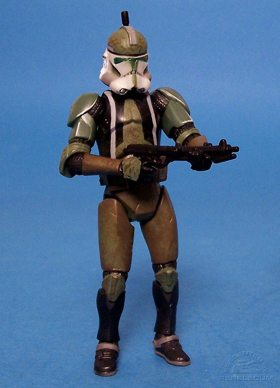 Commander Gree with dark green visor