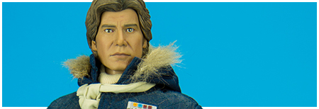Han Solo Hoth Exclusive Blue Version 1/6th Scale Figure from Sideshow Collectibles