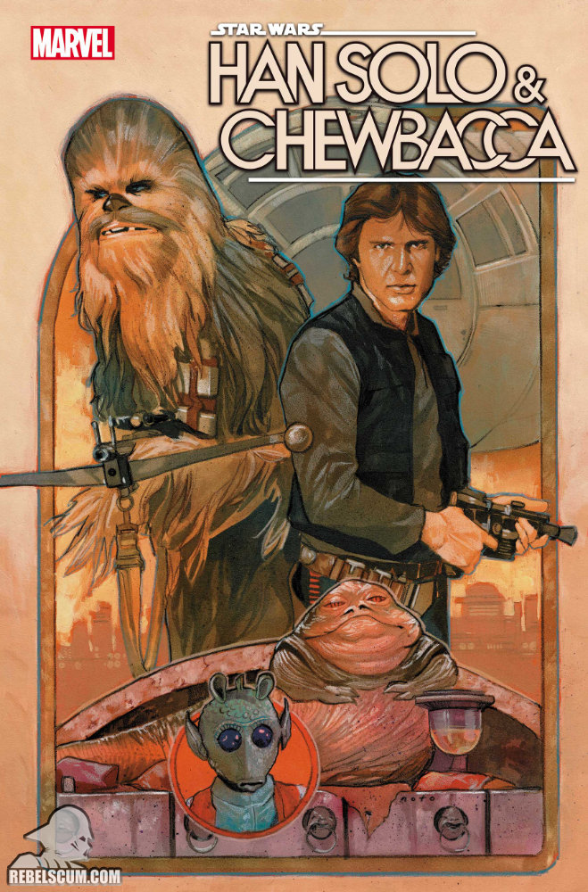 Han Solo %26 Chewbacca 1 (Phil Noto variant)