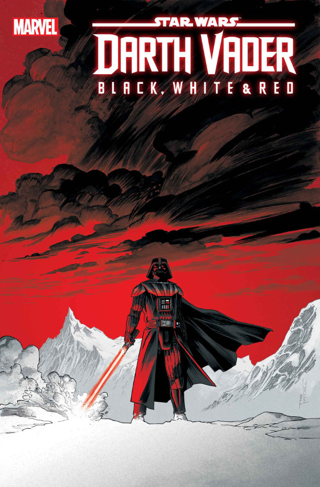 Darth vader Black White and Red 2 (Declan Shalvey variant)