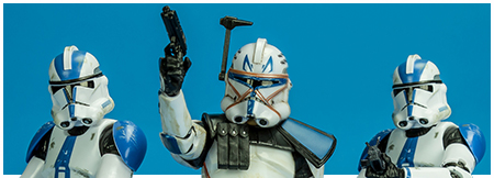 captain rex black series 6 inch