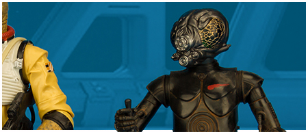 4-LOM - The Black Series 6-inch action figure from Hasbro