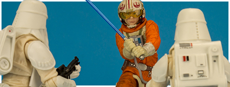 02 Luke Skywalker Centerpiece - The Black Series 6-inch action figure Display from Hasbro