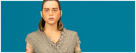 Rey (Jedi Training) Crait - The Black Series 6-inch action figure from Hasbro