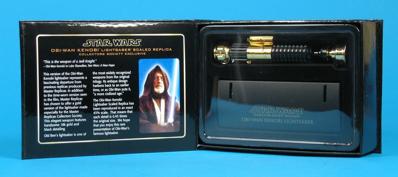 Obi-Wan Kenobi Lightsaber .45 Scale Replica